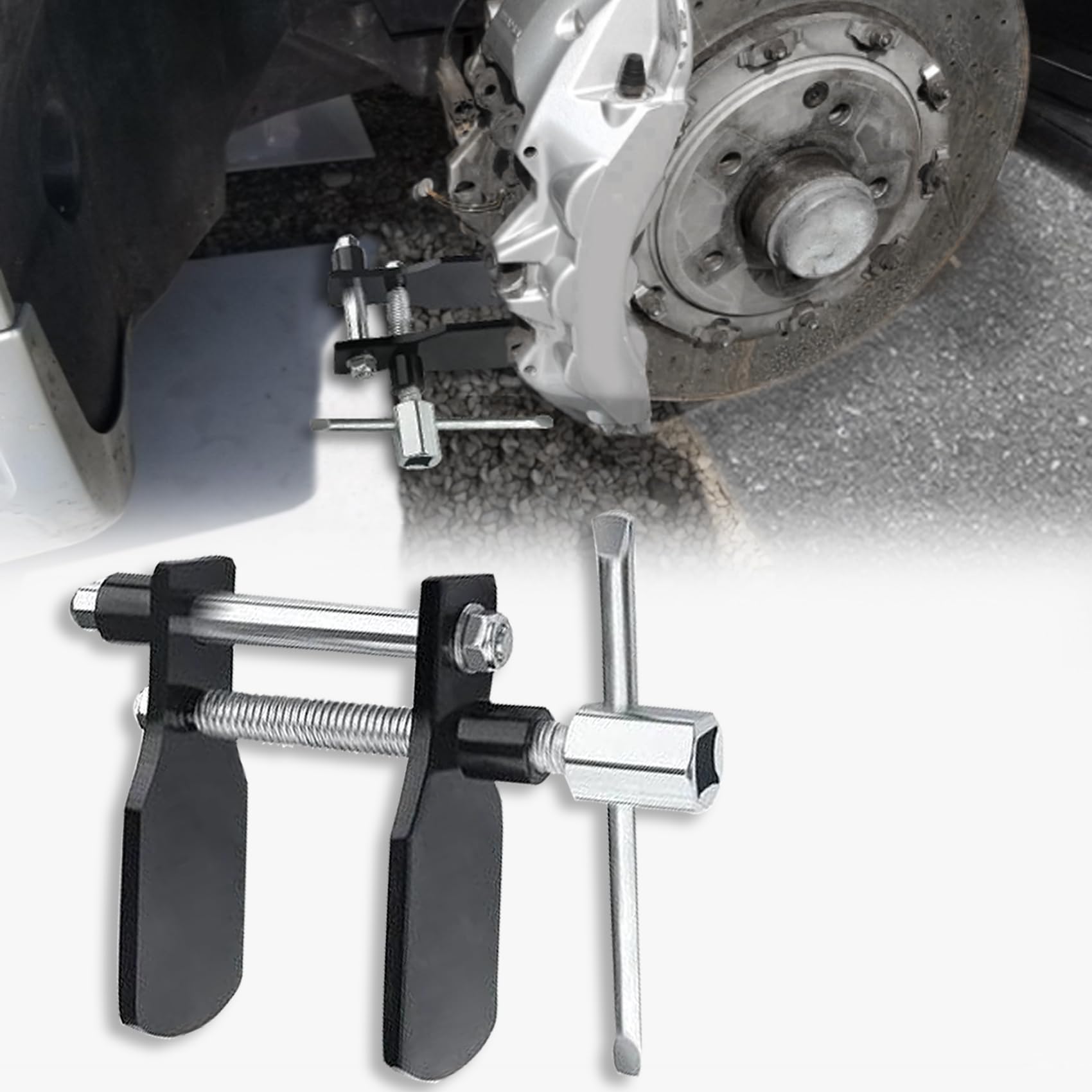 WINUERK Brake Caliper Compression Tool, Brake Caliper Piston Tool